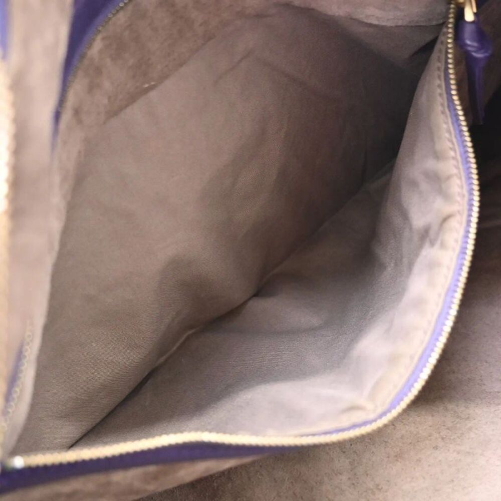 Bottega Veneta Veneta Hobo Intrecciato Nappa Purple Leather Handbag - Picture 6 of 8